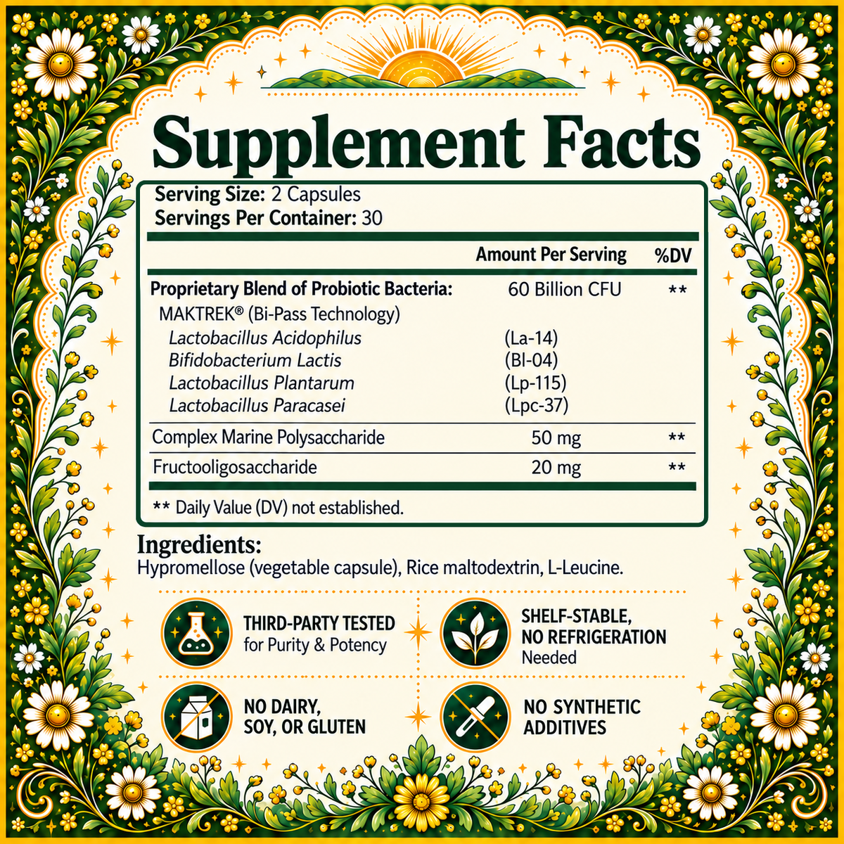 Gut Harmony Probiotic